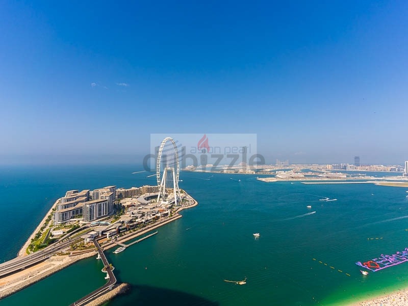 Unobstructed Sea And Dubai Eye View Iprivate Beach