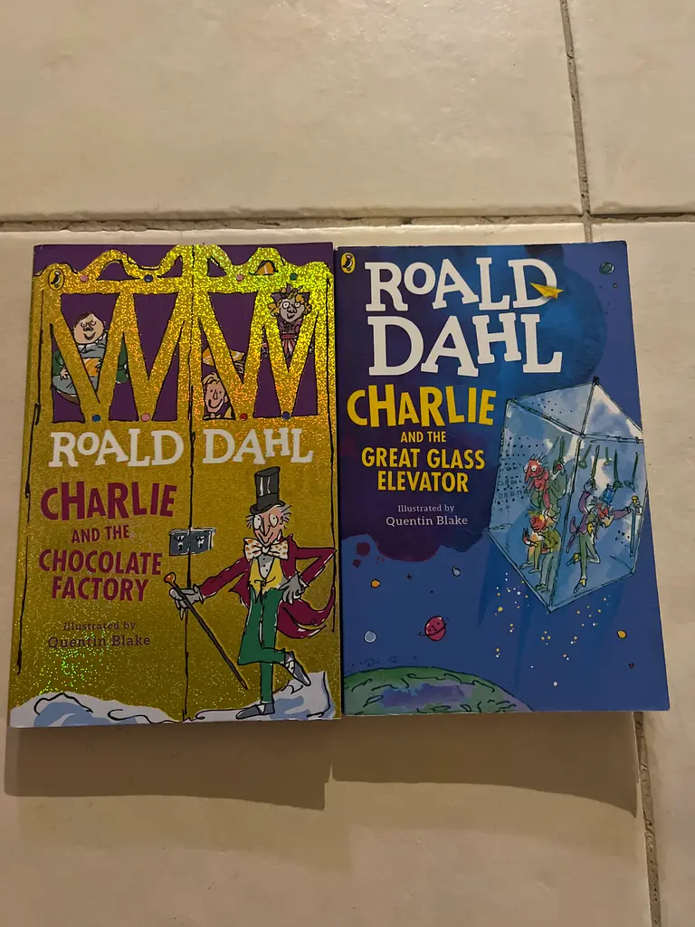 Charlie and the chocolate factory plus glass elevator