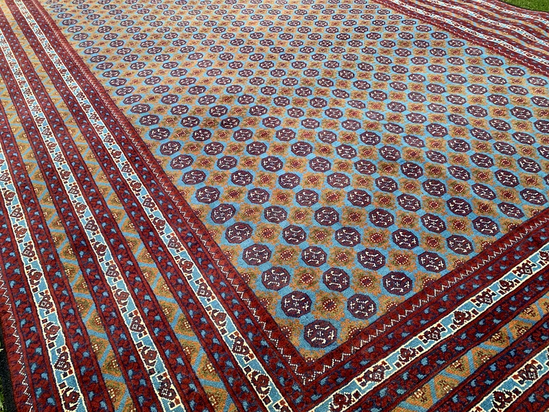 3x2 متر | سجادة تركمانية يدوية الصنع جديدة لخواجه روشناي63183722911875114