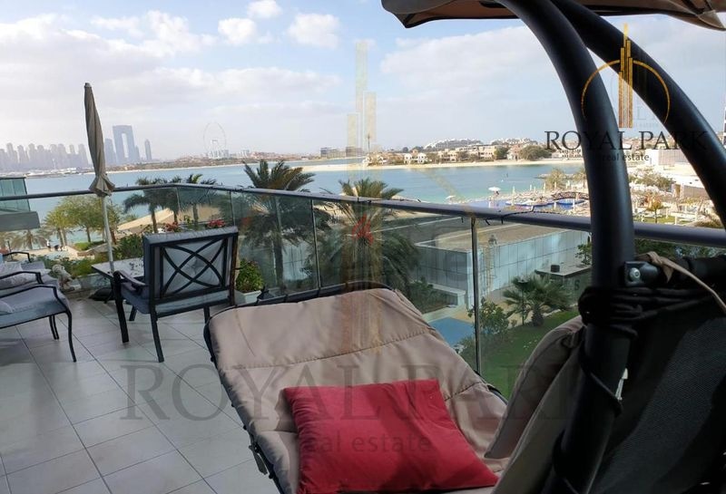Furnished Oceana 1 Br Sea Swimming Pool View