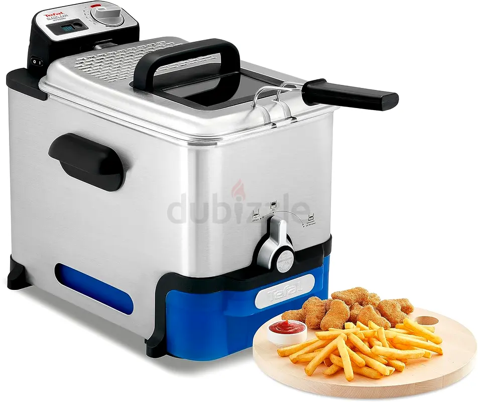 Tefal FR8040 Oleo Clean Pro Inox Design Deep Fryer (Silver B