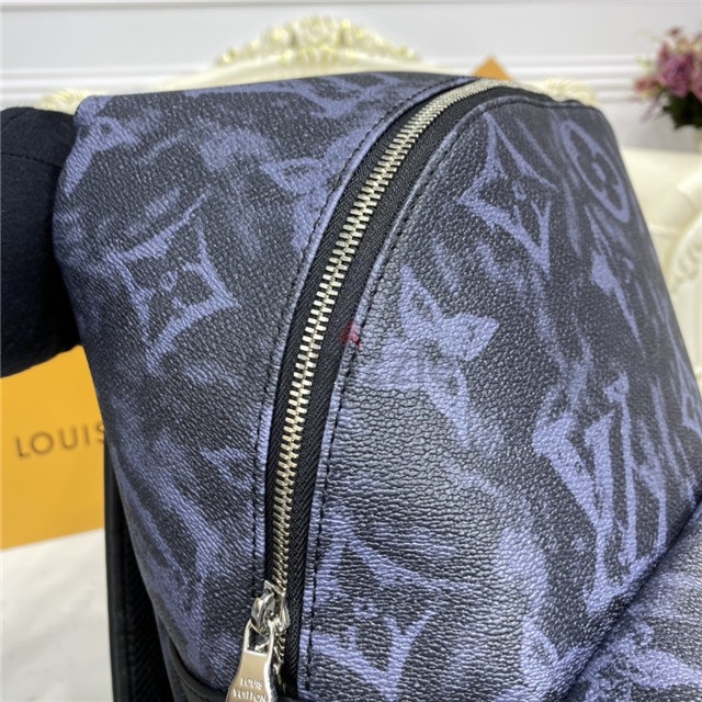 LV Christopher MM Backpack In Monogram Aquagarden Coated Can