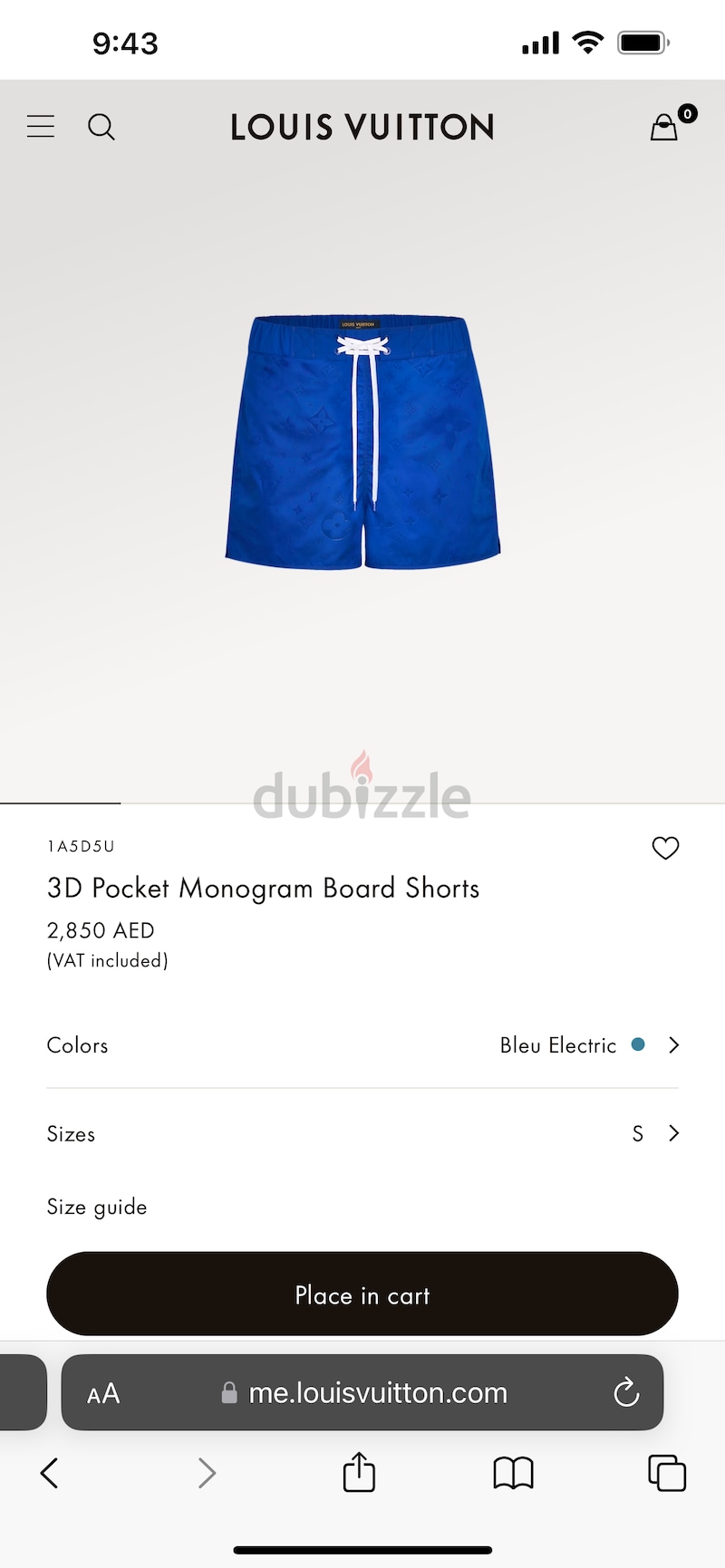 Louis Vuitton 3D Pocket Monogram Board Shorts