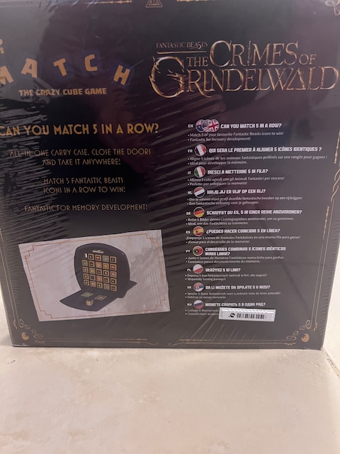 Fantastic Beasts Top Trumps Match Board Game The Crazy Cube Game