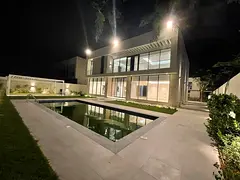 Amazing 5 Bedrooms Villa Big Open Area, Swimming Pool And Garden In Al Zorah, Ajman