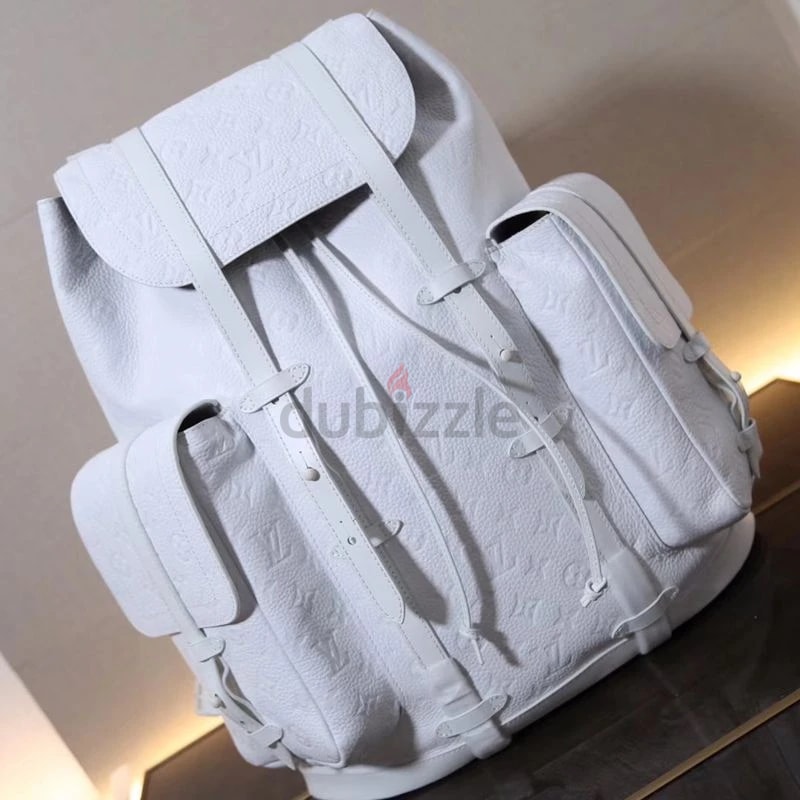 Louis Vuitton Christopher Backpack GM in White