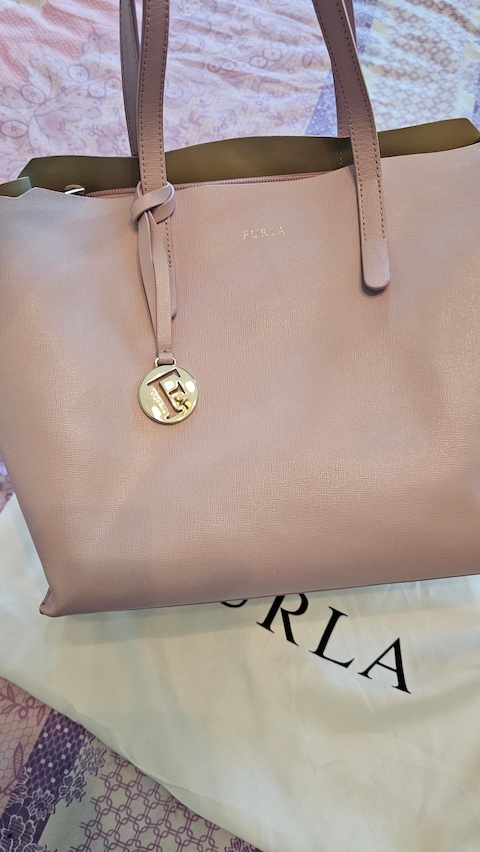 Furla Sally Women's Tote Bag, Saffiano Leather - Moonstone: Buy Online at  Best Price in UAE 