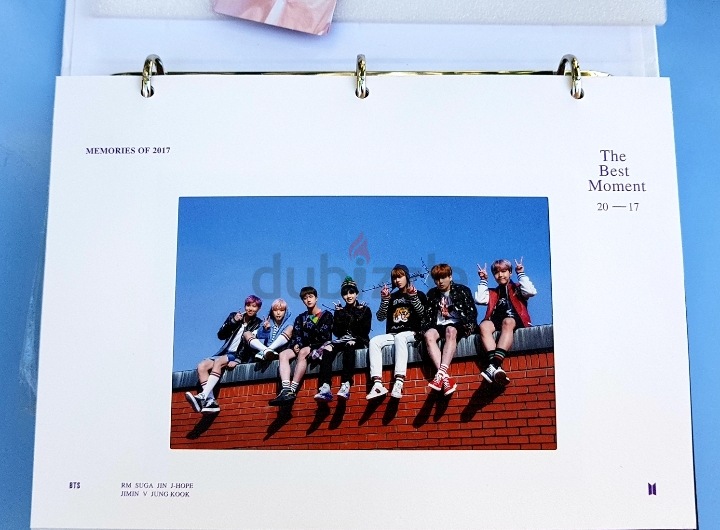 BTS Memories of 2017 Photo Book + 5 DVD Full Set Official | dubizzle