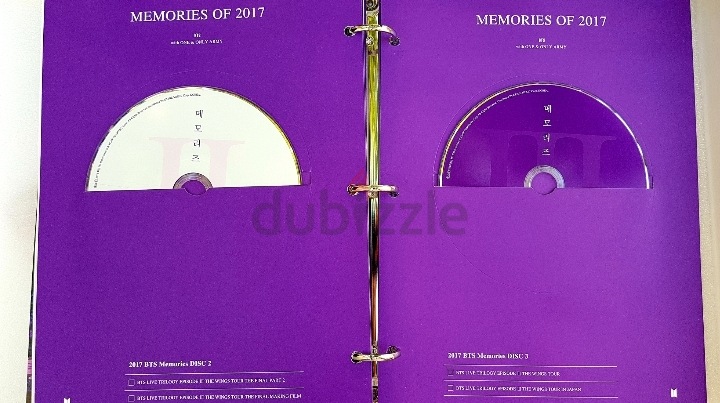 BTS Memories of 2017 Photo Book + 5 DVD Full Set Official | dubizzle