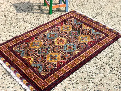 100 x 150 cm | New Handmade Persian Carpet Shiraz