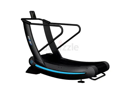 Self Generating Curve Treadmill Black