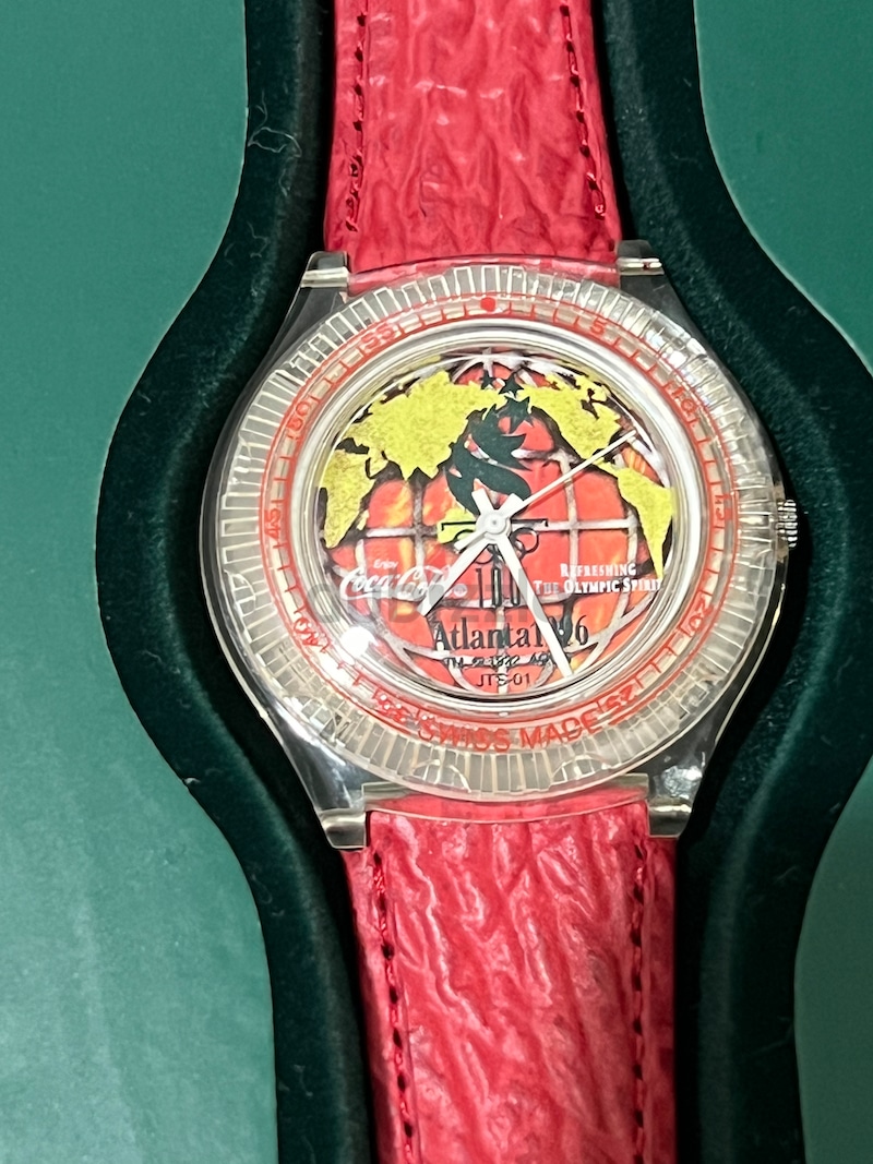 atlanta olympics coca cola watch set | dubizzle