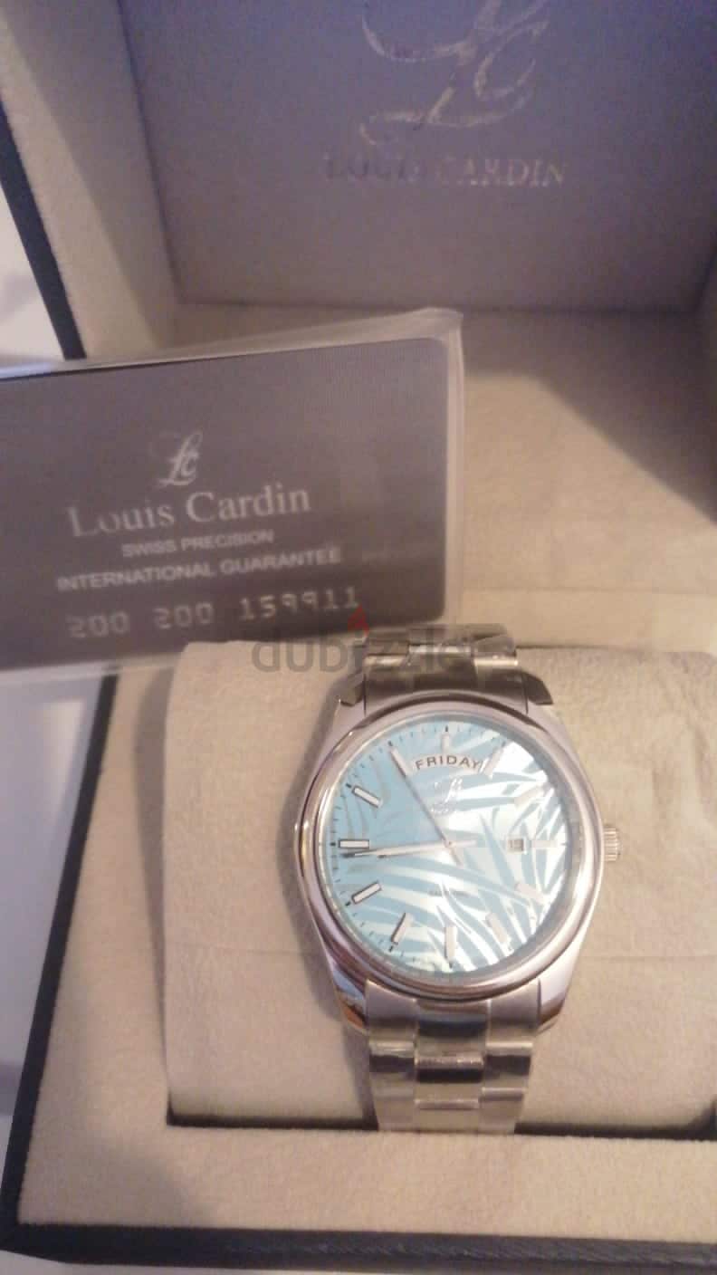 Louis Cardin tiffani watch !