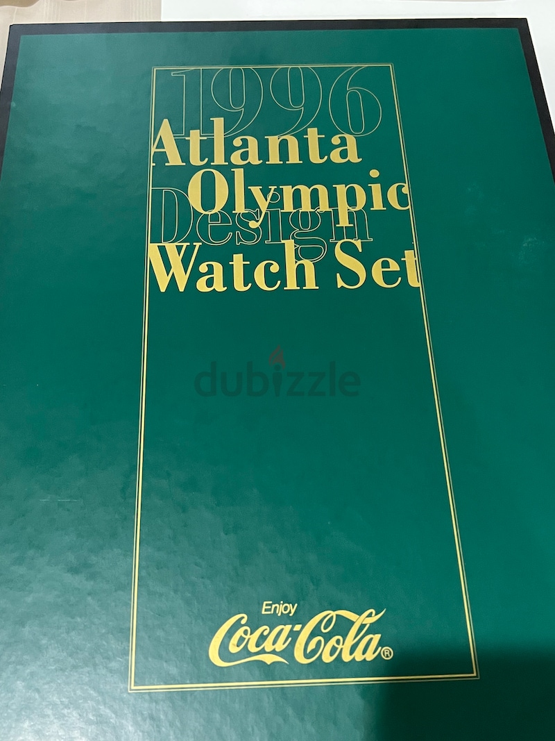 atlanta olympics coca cola watch set | dubizzle