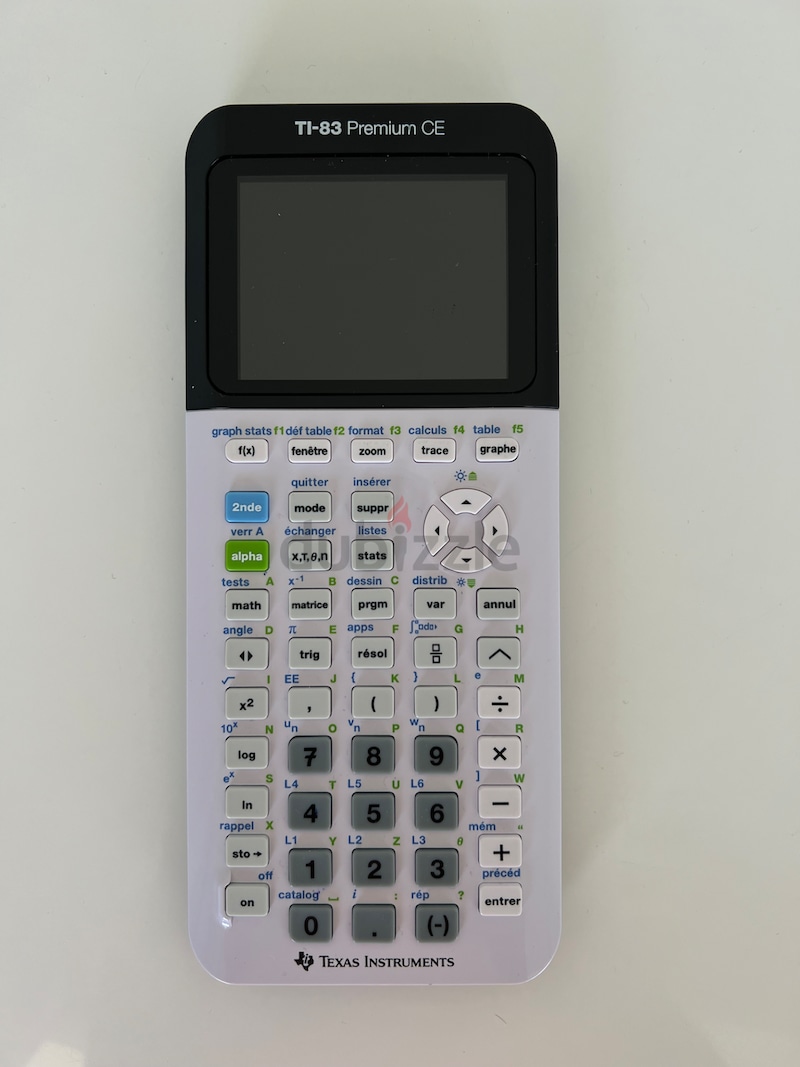 Calculatrice TI 83 Prenium CE edition python