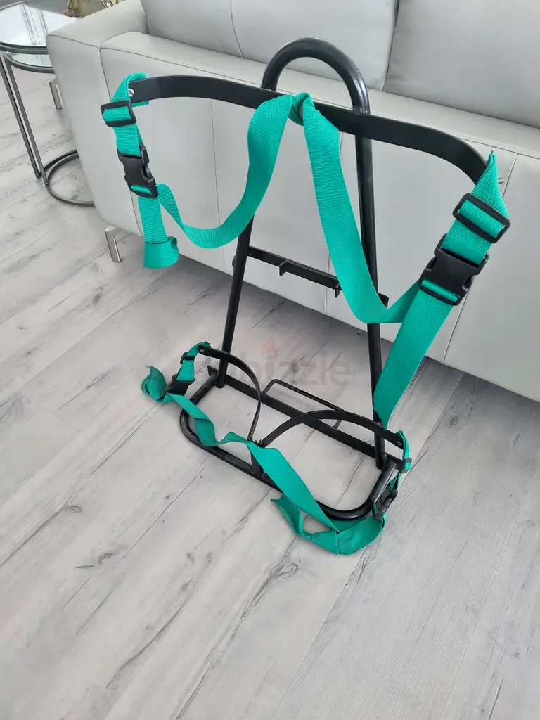 EZGO Golf Bag rear hitch holder 2 bag carrier for golf buggy