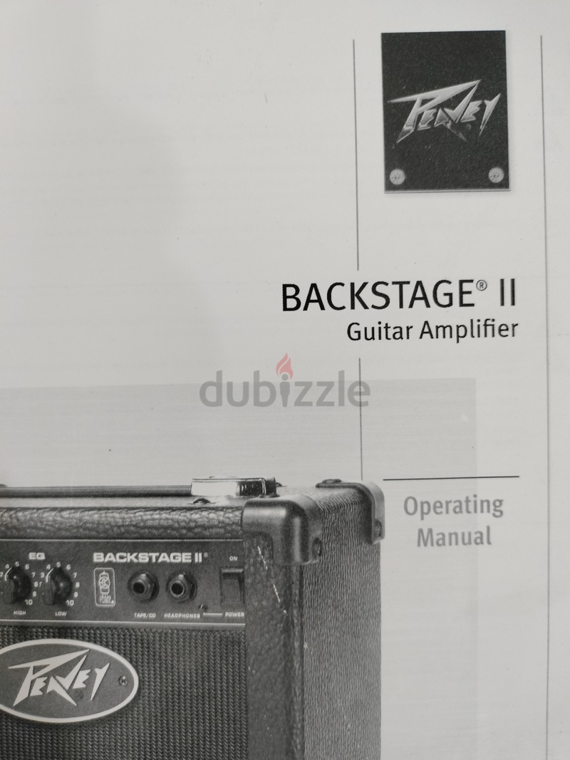 Peavey Backstage 2 Guitar Amplifier Dubizzle 1577