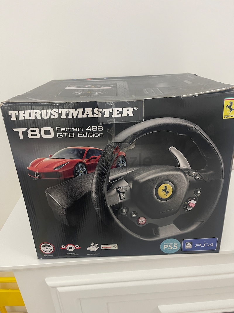 Thrustmaster T80 Ferrari 488 GTB Edition Lenkrad PlayStation 4