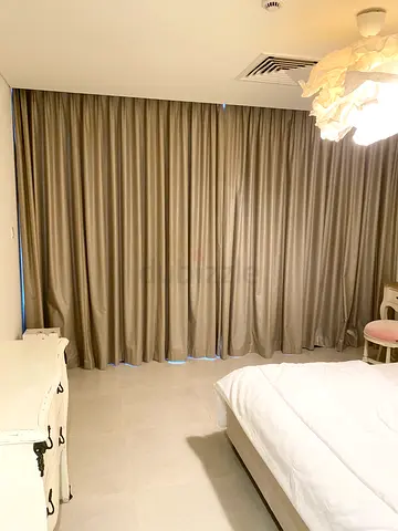 Curtains new PREMIUM quality padded with rails