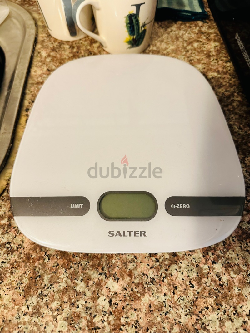 New Rechargeable Kitchen Scale from Salter