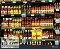 Super Market For Sale Prime Location Crowded Area With Shelves And Freezers