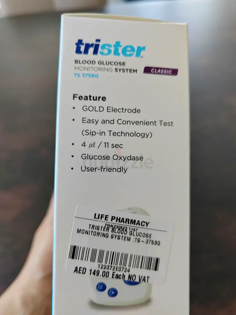 Blood Glucose Monitoring System TRISTER BRAND NEW + Strips
