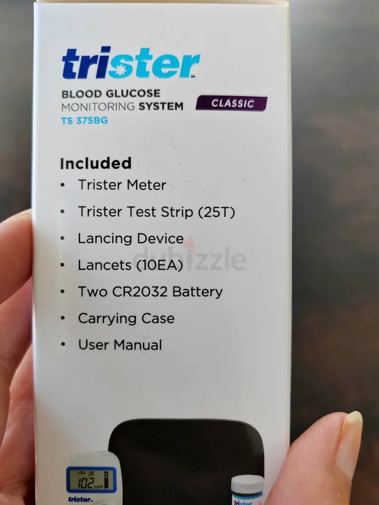 Blood Glucose Monitoring System TRISTER BRAND NEW + Strips
