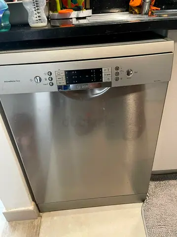 Bosch 3 RACKS Free Standing Dishwasher, Stainless Steel, White, SMS68L08GC FREE DELIVERY+WARRANTY