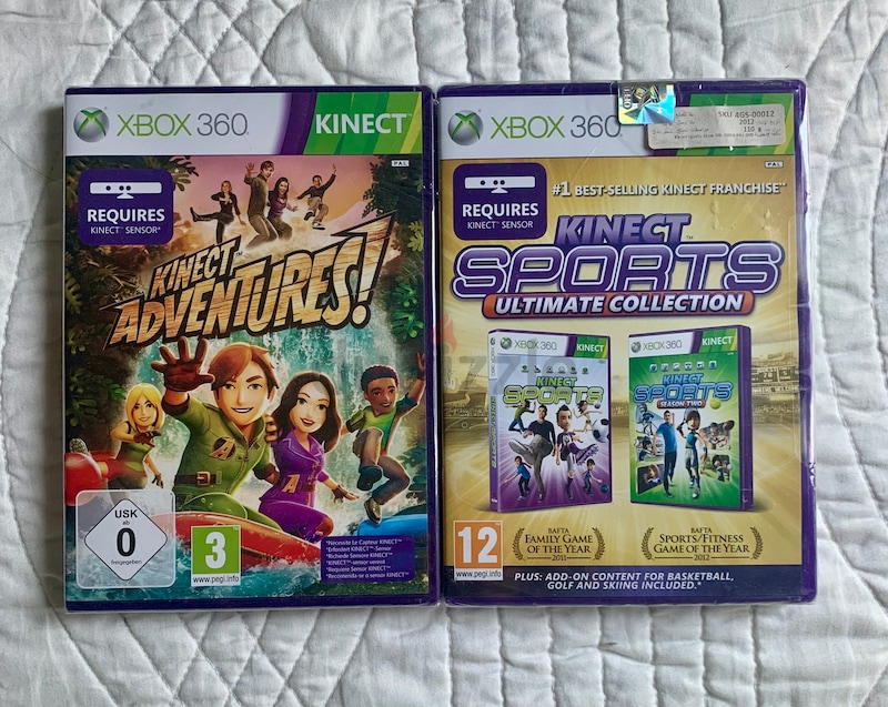 XBOX 360 KINECT ADVENTURES - BRAND NEW & SEALED!