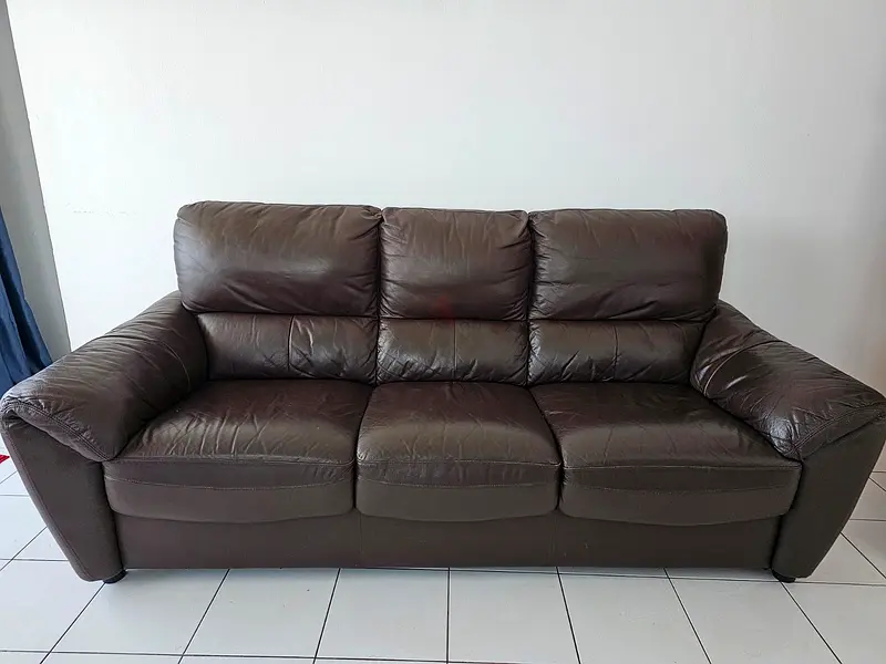 3 Seater Leather Sofa