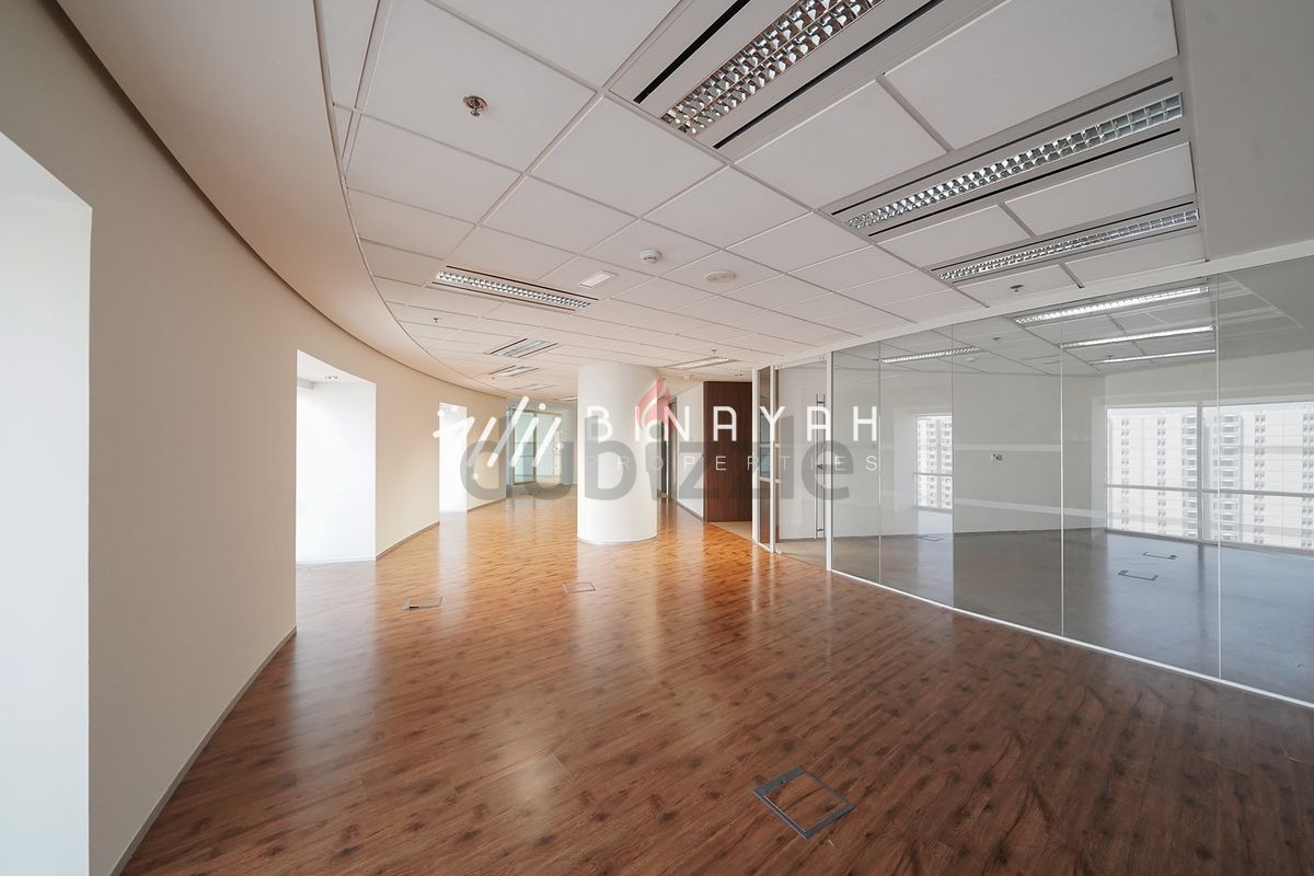 | Office Space In Sheikh Zayed Road | Chiller Free | 4 Parking |