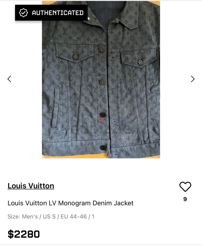 Louis Vuitton Authenticated Jacket