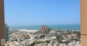 Installment Plan Empty One Bed Room Hall Bigger Size Sea View For Sale In Ajman One Towers