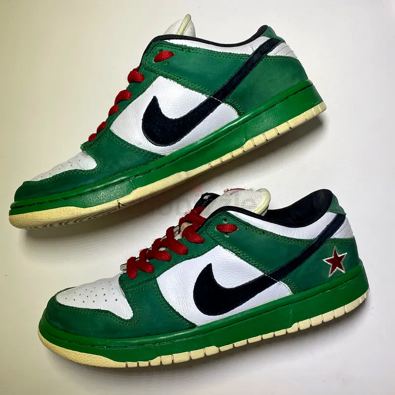 nike sb dunk low heineken