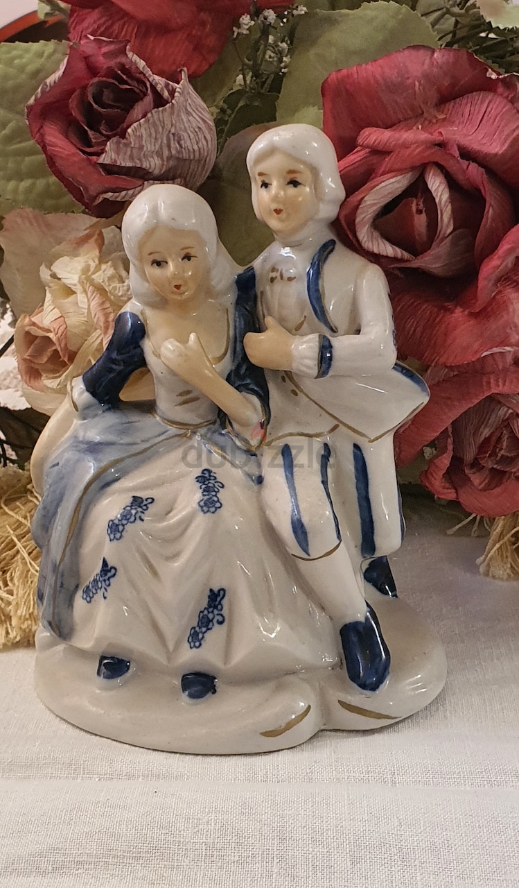 Delft Holland Romantic Figurine Blue White | Dubizzle