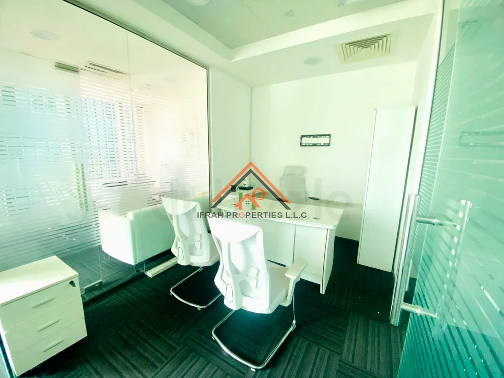 Furnished || Glass Partitions || Balcony || Vacant