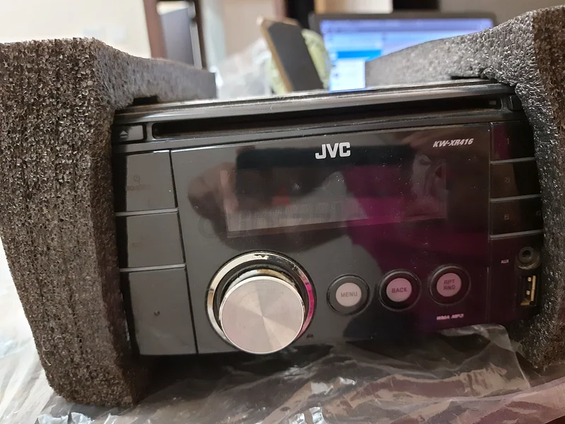 تم تخفيض السعر، بيع عاجل، مشغل أسطوانات سيارة JVC KW-XR416 مستعمل، اشترِ الآن وبسعر مخفض63259694674945112