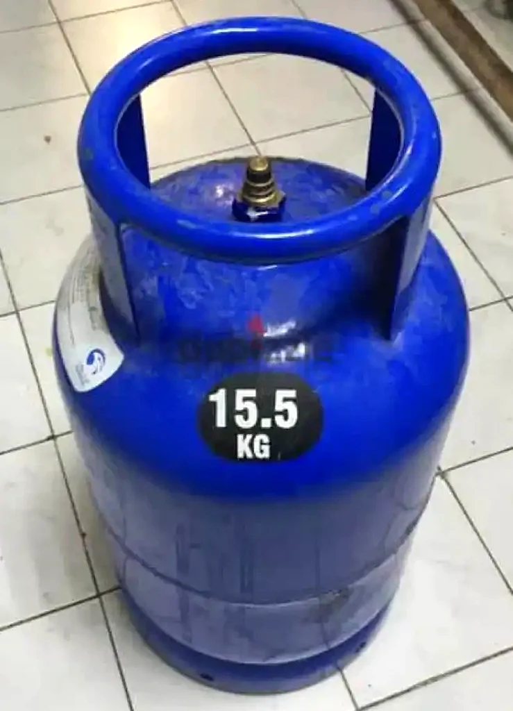 Empty gas cylinder