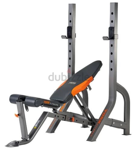 York fitness bench press hot sale