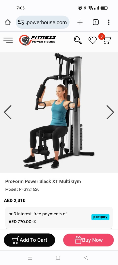 Buy ProForm AB Flex Pro Online at best price in UAE-Fitness Power House