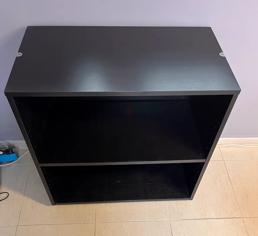Black Office Shelf Storage Rack