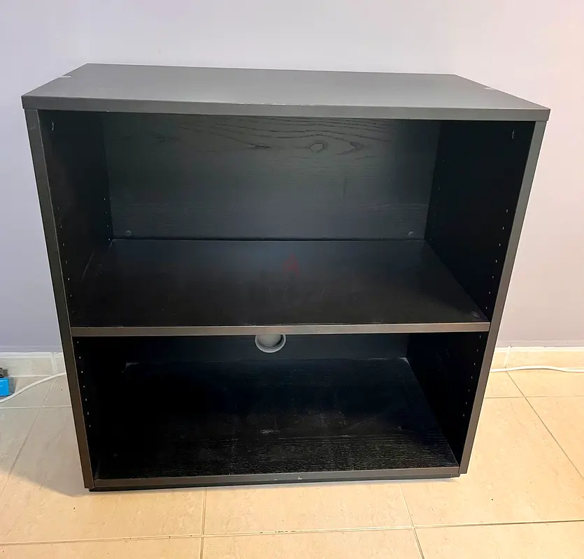 Black Office Shelf Storage Rack