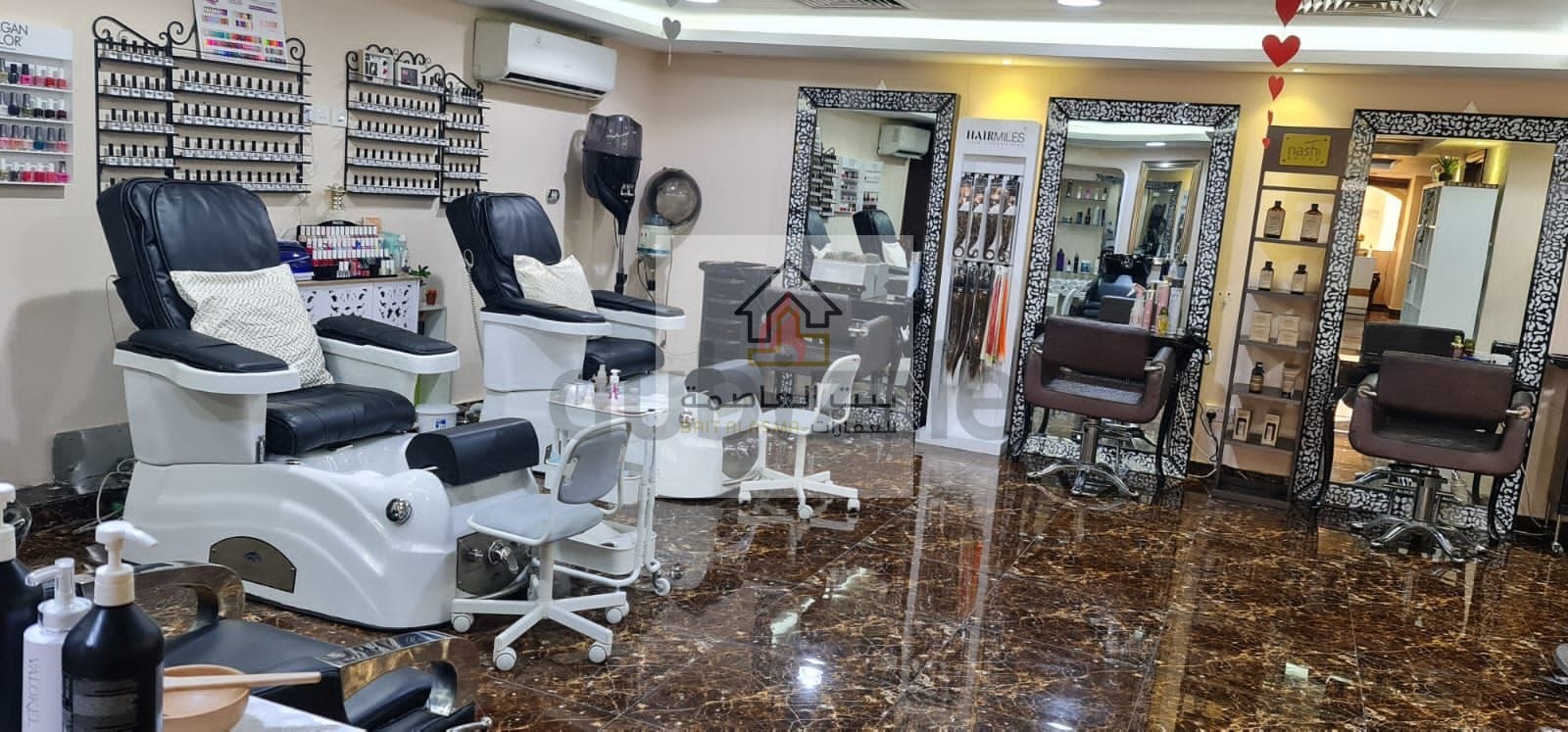 Amazing Ladies Saloon Fully Furnished And New With Luxury Features Available For Sale Located In A
