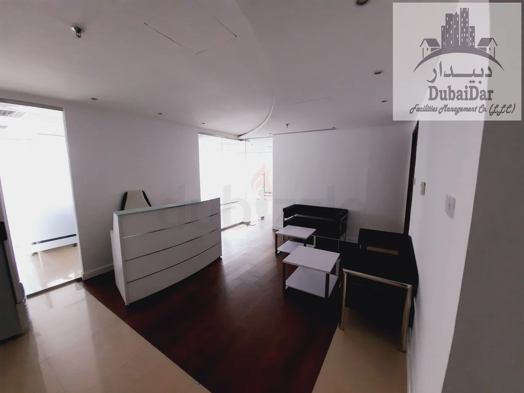 Vacant And Fully Fitted Office With Partition - Close To Metro Station