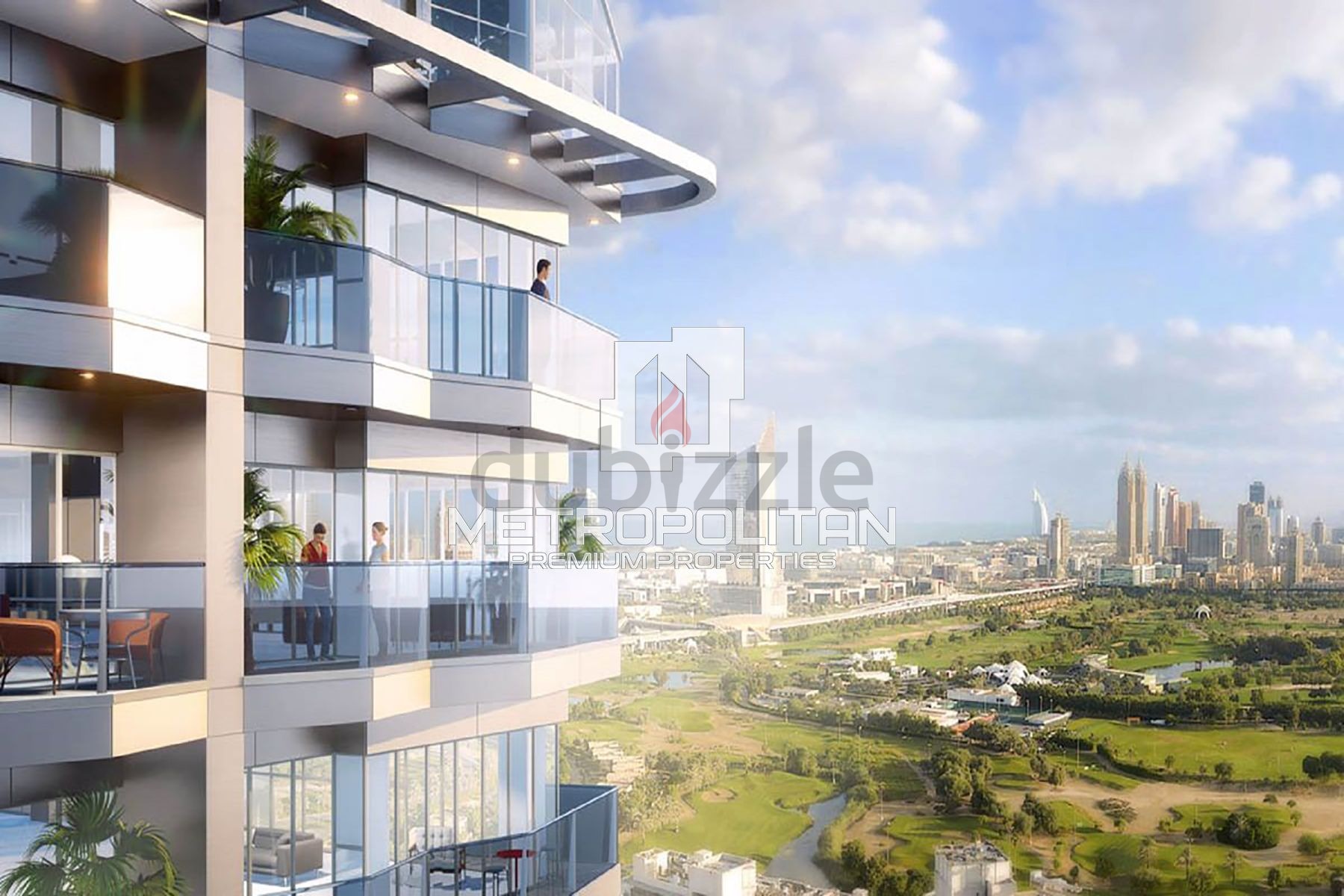 Full Golf View | High Floor | New Amazing Project
