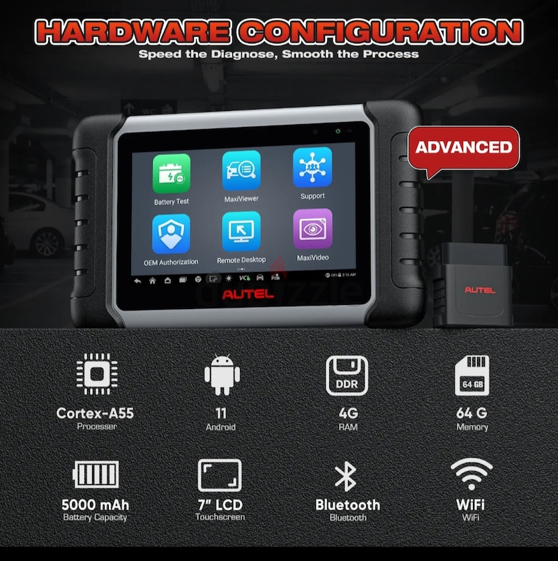 Buy: Autel MaxiCOM MK808BT Pro Car Diagnostic Scanner – Autel.com
