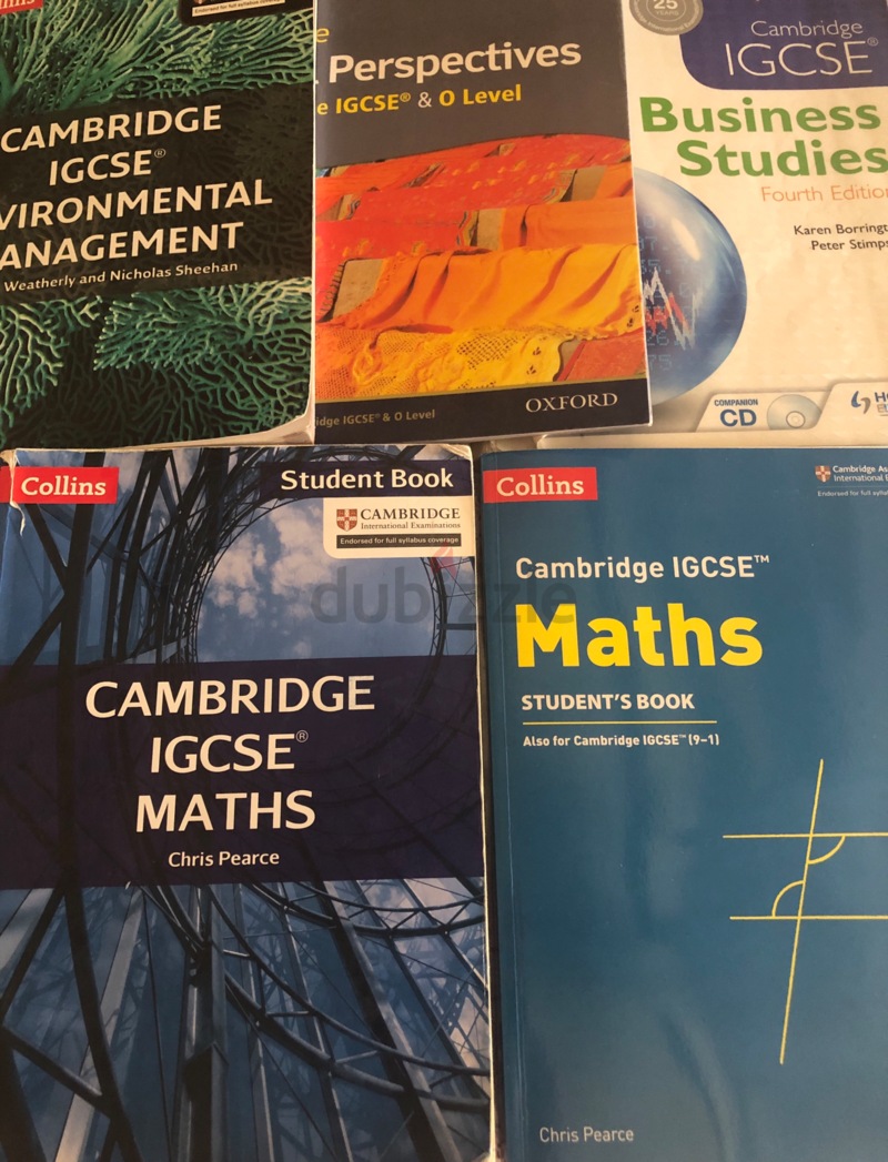 Igcse textbooks for 80Dhs | dubizzle