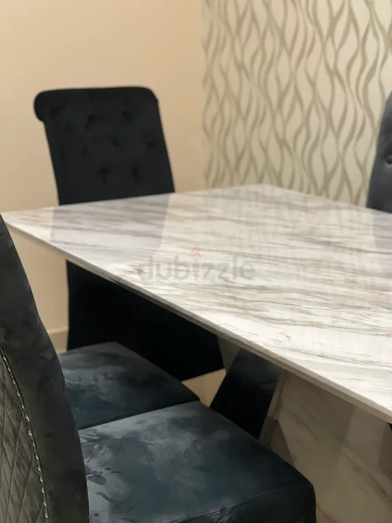 Marble dining table