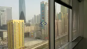 I Fully Fitted Office | Sheikh Zayed Road View | Glass Partitions| Near To Metro Station | Ready To