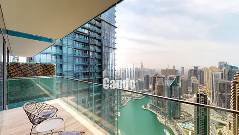 Marina View | Luxury Furnished 1br | High Floor